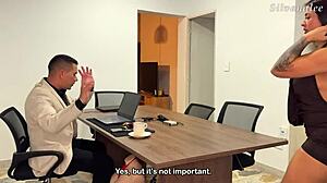 silvana lee threesome busty doll jean paul big cock creampie!