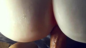 Great Tight Sexy Ass Takes Oiled Doggystyle Pounding With Fuck Doll Moans