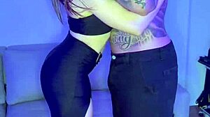 Tattooed guy rams curvy redhead's pink pussy deep and relentless