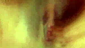 This horny latina brunette teen masturbates wildly for you