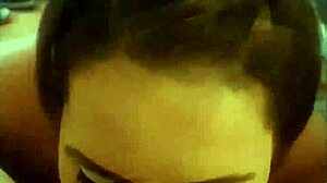 Kandy Kane's Deepthroat Blowjob on BBW Housewife Tits!