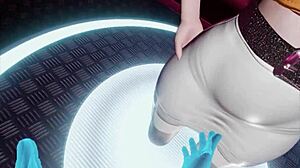 Hey let's play Cherry versus Amy VR big tits sucking action now!