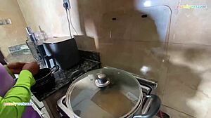 man the kitchen sparked more than that lame food i cooked...