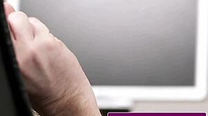 bigtits glamcore babe sucks cock handjob pov facial cumshot jizz explosion