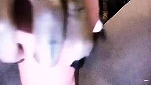 Young ebony emo slut tavaius deshawn worships chris brown in her seductive solo masturbation session with big ass play.