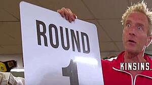 Beca Barbie Turns Family Fight into Cowgirl MMF Threesome with Clarke Kent Axel Haze