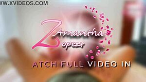 curvy latina milf huge tits deepthroat blowjob cum swap swallow