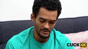 why does pregnant blonde crave stranger's cock with hubby watching?