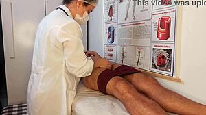 Nurse's touch gives patient massive erection thrill