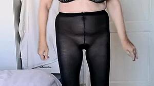 Tights No Panties Party Sexual Tease