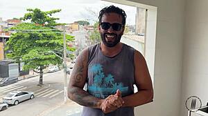 Tem Vivi Marques' epic ebony anal ass licking orgasm!!