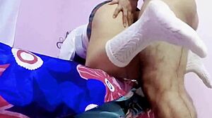 le coji a la puta alumna mexicana en uniforme outdoor y la llene de semen