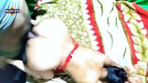 Desi village bhabhi's tight pussy indoor fuck rocks