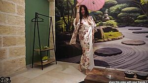 japanese geisha elivalove's hot dorm night ride