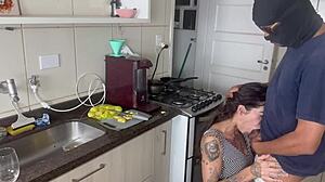 free pv cooking turns into bareback bbc pounding my tight ass surprise