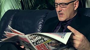 hogtied young slave gags on deepthroat choke for old dom's brutal punishment part 1