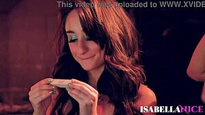 isabella nice and rachel rivers play kinky lesbian games licking wet pussies