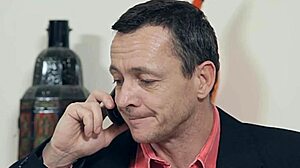 hogtied young slave gags on deepthroat choke for old dom's brutal punishment part 1