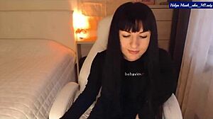 helga's naughty lingerie tease rips clothes off her perky nipples clit vibing so sweetly