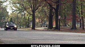 Hubby catches wife eating friend's pussy, then fucks both