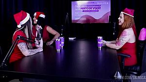 isadora closel's swing cast compilations with tifany rocha raphaela savanah part 3 on sheer red