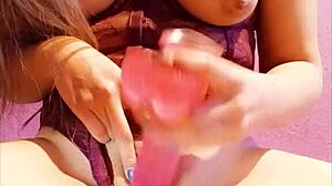 What secrets hide in that leaked beautiful streamer's wet toy play?