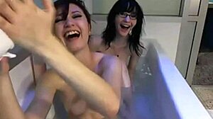 Two Horny Webcam Teens Fuck in Steamy Lesbian Show