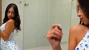 Amateur Caro Sucks Big Cock With Her Muscular Body