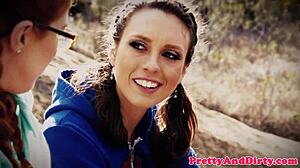 redhead bdsm babe submits hard in taboo strapon threesome scandal