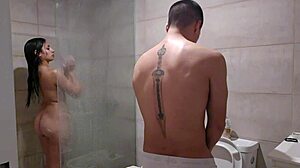 hid towel from stepsis to fuck her hard