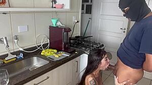 free pv cooking turns into bareback bbc pounding my tight ass surprise