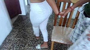 Fucking My Slutty Neighbor's Wet Pussy Outdoor Deepthroat Style