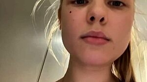 Chubby Teen Masturbates Cums During Outdoor Workout