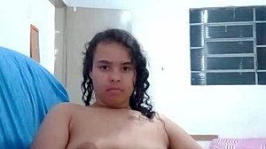 Hot Chick Vibes Pussy and Ass Till She Squirts!