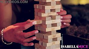 isabella nice and rachel rivers play kinky lesbian games licking wet pussies