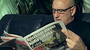 hogtied young slave gags on deepthroat choke for old dom's brutal punishment part 1