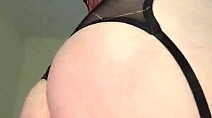 Riding Crop Slaps Big Ass Tits Pussy Lips Spreading Chubby Natural Curves