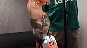 veronica's first tattoo dick sucks animal code seductive blonde boobs