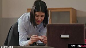 Stepdad Catches Naughty Thief Lady Dee For Hard Punishment