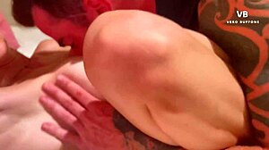 husband's tall latina friend sneaks in and fucks me during barbecue