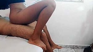 ninfa hot bounces wildly on cock orgasming like crazy