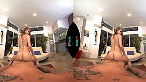 Vrhush stuffs babysitter Riley Reid's tight petite pussy relentlessly