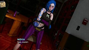 playing eternum 151 with her right now