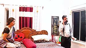 desi village bhabhi's tight pussy hammered by hubby hard