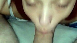 i gave my boyfriend a spanish for first time he came on tits