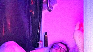 Bath Time: Touching My Boypussy with Toys in Crossdressing Groping Session