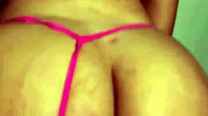 Briana Banderas shakes ass masturbating dildo wild!