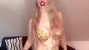 Belly Dancer Goddess Demands Findom Worship in Blowjob Release