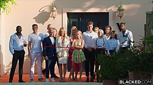 jia and lily share two bbcs swapping cum at hotel