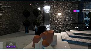 me dejo follarla un largo rato roblox game play